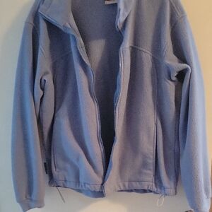 COLUMBIA  Light Blue Fleece Jacket